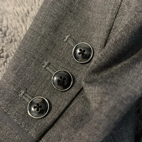 White House Black Market gray blazer - Picture 7 of 10